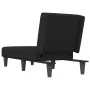Sofá diván de terciopelo negro de vidaXL, Divanes - Ref: Foro24-352863, Precio: 145,14 €, Descuento: %