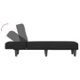 Sofá diván de terciopelo negro de vidaXL, Divanes - Ref: Foro24-352863, Precio: 145,14 €, Descuento: %