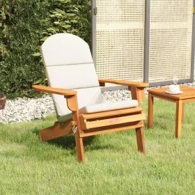 Adirondack garden chair with solid acacia wood cushions by vidaXL, Garden chairs - Ref: Foro24-360031, Price: 165,42 €, Disco...