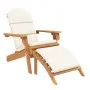 Adirondack Gartenstuhl mit Fußstütze massives Akazienholz von vidaXL, Gartenstühle - Ref: Foro24-360033, Preis: 219,40 €, Rab...