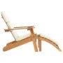 Adirondack Gartenstuhl mit Fußstütze massives Akazienholz von vidaXL, Gartenstühle - Ref: Foro24-360033, Preis: 219,40 €, Rab...