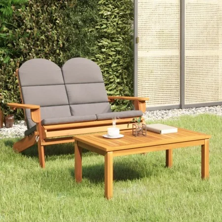 Juego de muebles de jardín Adirondack 2 piezas madera acacia de vidaXL, Conjuntos de jardín - Ref: Foro24-360043, Precio: 295...