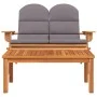 Juego de muebles de jardín Adirondack 2 piezas madera acacia de vidaXL, Conjuntos de jardín - Ref: Foro24-360043, Precio: 295...