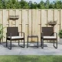 Garden dining set 3 pieces with brown rattan-look PP and cushions by vidaXL, Garden sets - Ref: Foro24-360207, Price: 107,96 ...