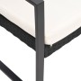 5-piece garden dining set with black rattan-look PP cushions by vidaXL, Garden sets - Ref: Foro24-360215, Price: 207,65 €, Di...