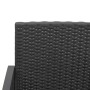 5-piece garden dining set with black rattan-look PP cushions by vidaXL, Garden sets - Ref: Foro24-360215, Price: 207,65 €, Di...