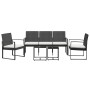 5-piece garden dining set with black rattan-look PP cushions by vidaXL, Garden sets - Ref: Foro24-360218, Price: 236,30 €, Di...