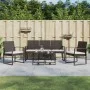 Garden dining set 5 pieces and brown rattan look PP cushions by vidaXL, Garden sets - Ref: Foro24-360219, Price: 238,39 €, Di...