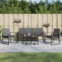 Garden dining set 5 pieces with PP cushions dark gray rattan look by vidaXL, Garden sets - Ref: Foro24-360220, Price: 249,18 ...