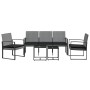 Garden dining set 5 pieces with PP cushions dark gray rattan look by vidaXL, Garden sets - Ref: Foro24-360220, Price: 249,18 ...