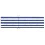 Blau-weiß gestreiftes Oxford-Stoff-Liegekissen von vidaXL, Kissen für Stühle und Sofas - Ref: Foro24-361377, Preis: 39,34 €, ...