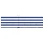 Blue and white striped Oxford fabric lounger cushion by vidaXL, Cushions for chairs and sofas - Ref: Foro24-361377, Price: 38...