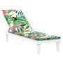 Multicolor Oxford fabric lounger cushion by vidaXL, Cushions for chairs and sofas - Ref: Foro24-361379, Price: 38,61 €, Disco...