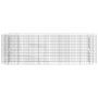 Arriate de gaviones de hierro galvanizado 330x50x100 cm de vidaXL, Maceteros y jardineras - Ref: Foro24-152035, Precio: 116,7...