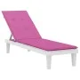 Pink Oxford fabric lounger cushion by vidaXL, Cushions for chairs and sofas - Ref: Foro24-361382, Price: 37,34 €, Discount: %