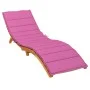Pink Oxford fabric lounger cushion by vidaXL, Cushions for chairs and sofas - Ref: Foro24-361426, Price: 44,53 €, Discount: %