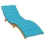 Turquoise Oxford fabric lounger cushion by vidaXL, Cushions for chairs and sofas - Ref: Foro24-361427, Price: 44,89 €, Discou...