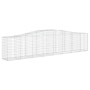 Gabionenkörbe 3 Stk. Bogenform Eisen 400x50x80/100 cm von vidaXL, Töpfe und Pflanzgefäße - Ref: Foro24-3145944, Preis: 477,15...