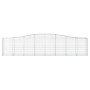 Gabionenkörbe 3 Stk. Bogenform Eisen 400x50x80/100 cm von vidaXL, Töpfe und Pflanzgefäße - Ref: Foro24-3145944, Preis: 477,15...