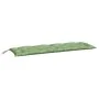 Gartenbankkissen 2 Stück, Stoff, Blattdruck, 150 x 50 x 7 cm von vidaXL, Kissen für Stühle und Sofas - Ref: Foro24-361713, Pr...