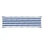 Garden bench cushions 2 pcs blue white striped fabric 200x50x7 cm by vidaXL, Cushions for chairs and sofas - Ref: Foro24-3617...