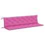 Kissen für Gartenbank 2 Stück rosa Stoff 200x50x7 cm von vidaXL, Kissen für Stühle und Sofas - Ref: Foro24-361752, Preis: 53,...