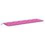 Cojines para banco de jardín 2 uds tela rosa 200x50x7 cm de vidaXL, Cojines para sillas y sofás - Ref: Foro24-361752, Precio:...