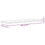 Kissen für Gartenbank 2 Stück rosa Stoff 200x50x7 cm von vidaXL, Kissen für Stühle und Sofas - Ref: Foro24-361752, Preis: 53,...