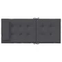 High back chair cushions 2 pcs anthracite gray Oxford fabric by vidaXL, Cushions for chairs and sofas - Ref: Foro24-361874, P...