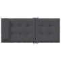 Kissen für Hochlehner, 2 Stück, anthrazitgrauer Oxford-Stoff von vidaXL, Kissen für Stühle und Sofas - Ref: Foro24-361874, Pr...