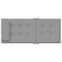 Cojines de silla con respaldo alto 4 uds tela Oxford gris de vidaXL, Cojines para sillas y sofás - Ref: Foro24-361878, Precio...