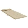 Cojines de silla con respaldo alto 6 uds tela Oxford beige by vidaXL, Cushions for chairs and sofas - Ref: Foro24-361885, Pri...