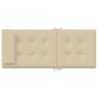 Cojines de silla con respaldo alto 6 uds tela Oxford beige by vidaXL, Cushions for chairs and sofas - Ref: Foro24-361885, Pri...