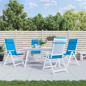 Cojines de silla con respaldo alto 4 uds tela Oxford azul claro von vidaXL, Kissen für Stühle und Sofas - Ref: Foro24-361887,...