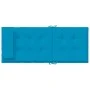 Cojines de silla con respaldo alto 6 uds tela Oxford azul claro de vidaXL, Cojines para sillas y sofás - Ref: Foro24-361888, ...