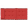Cojines de silla con respaldo alto 4 uds tela Oxford rojo by vidaXL, Cushions for chairs and sofas - Ref: Foro24-361893, Pric...