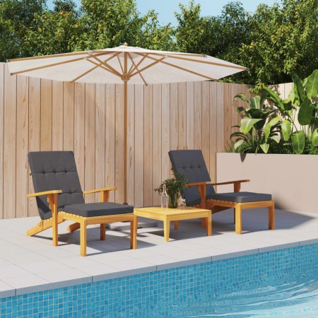 Liegekissen 2 Stück anthrazitgrauer Oxford-Stoff von vidaXL, Kissen für Stühle und Sofas - Ref: Foro24-361984, Preis: 49,15 €...