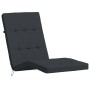 Cojines para tumbona 2 uds tela Oxford negro de vidaXL, Cojines para sillas y sofás - Ref: Foro24-361991, Precio: 63,59 €
