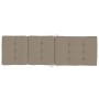 Liegekissen 2 Stück grau taupe Oxford-Stoff von vidaXL, Kissen für Stühle und Sofas - Ref: Foro24-361992, Preis: 65,67 €, Rab...