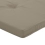 Liegekissen 2 Stück grau taupe Oxford-Stoff von vidaXL, Kissen für Stühle und Sofas - Ref: Foro24-361992, Preis: 65,67 €, Rab...