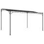 Steel awning and anthracite gray fabric 4x3 m 180 g/m² by vidaXL, Tents and gazebos - Ref: Foro24-362395, Price: 213,48 €, Di...
