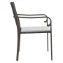 Garden chairs and cushions 2 pcs brown synthetic rattan 56x59x84cm by vidaXL, Garden chairs - Ref: Foro24-364093, Price: 97,6...