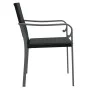 Gartenstühle und Kissen 2 Stück schwarzes synthetisches Rattan 56x59x84 cm von vidaXL, Gartenstühle - Ref: Foro24-364094, Pre...