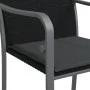 Garden chairs and cushions 2 pcs black synthetic rattan 56x59x84 cm by vidaXL, Garden chairs - Ref: Foro24-364094, Price: 105...