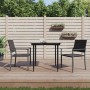 Gartenstühle 2 Stück schwarzes synthetisches Rattan 54x62,5x89 cm von vidaXL, Gartenstühle - Ref: Foro24-364098, Preis: 85,46...