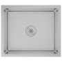 Handgefertigte Küchenspüle aus Edelstahl von vidaXL, Sinkt - Ref: Foro24-51502, Preis: 91,57 €, Rabatt: %