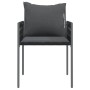 Gartenstühle und Kissen 2 Stück schwarzes synthetisches Rattan 54x61x83 cm von vidaXL, Gartenstühle - Ref: Foro24-364101, Pre...