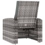 Gartensessel mit synthetischen Rattankissen grau von vidaXL, Gartenstühle - Ref: Foro24-364104, Preis: 205,32 €, Rabatt: %
