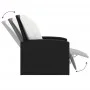 Garden recliner with black synthetic rattan cushions by vidaXL, Garden chairs - Ref: Foro24-364105, Price: 177,20 €, Discount: %