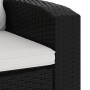 Garden recliner with black synthetic rattan cushions by vidaXL, Garden chairs - Ref: Foro24-364105, Price: 194,10 €, Discount: %